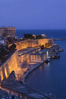 Malta, Valletta, city view from Upper Barrakka
