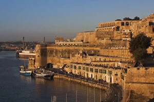 Malta, Valletta, harbor view from Lower
