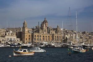 Malta, Valletta, Vittoriosa, Birgu, marina