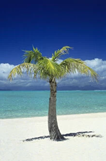 Matira Beach on the island of Bora Bora