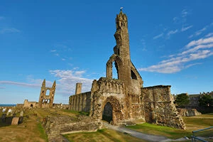 Medieval ruins of St Andrews Cathedral, St Andrews