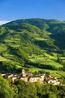 The medieval town of Castelvecchio in