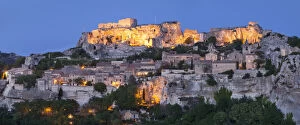 Medieval town of Les Baux de-Provence, France