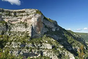 Layers Prints: Mediterranean landscape. Nesque gorges - Vaucluse - Provence - France