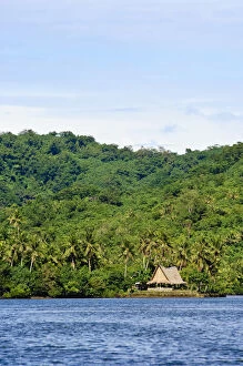 Mens house, Yap, Caroline Islands, Federated