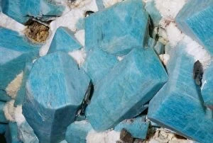 Images Dated 1st June 2004: Microcline with Albite K Al Si3 O8 Ten Percent Mine, Teller County, Colorado