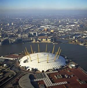 Cities Gallery: Millennium Dome and the River Thames
