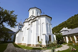 Monastery of Tismana, Wallachia. Romania