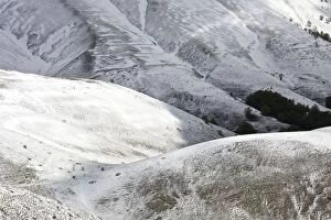 Monte Vettore snowy slopes Monti Sibillini National