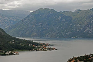 Angle Gallery: Montenegro, Kotor, small old city built