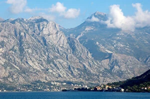 Montenegro, Perast. Views of the fjord
