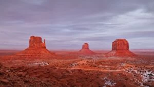 Monument Valley with the Mittens and Merrick Butte