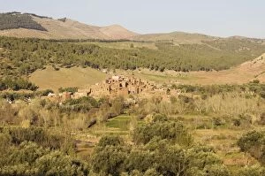 Morocco - Berber village between Marrakesh and