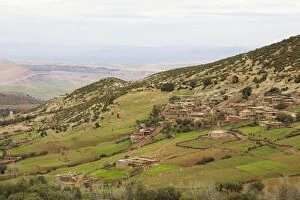 Morocco - Berber village in the northern foothills