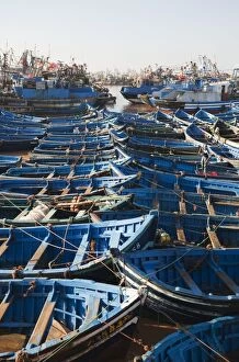 Morocco - The fishing port of Essaouira, which