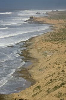 Morocco - The impressive coastline north of Pointe