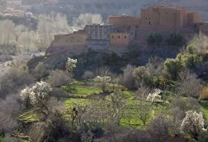 Images Dated 30th January 2009: Morocco - Ksour (= fortified villages) and kasbahs