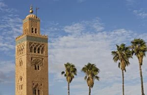 Images Dated 3rd February 2009: Morocco - The nearly seventy metres high Koutoubia