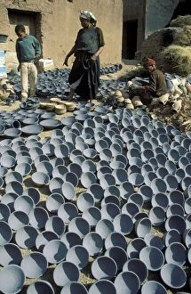 Production Gallery: Morocco - Pottery production in the potters co-operative