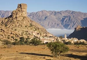 Morocco - The village of Aguard Oudad at the foot