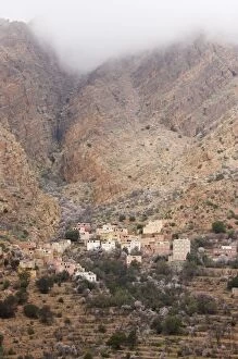 Images Dated 6th February 2007: Morocco - The village of Tagoudiche high above