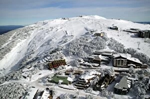 Mount Buller Alpine Resort.the ski village. northeastern