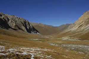 Kazakhstan Prints: Mountain valley, Tienschan, Kazakhstan