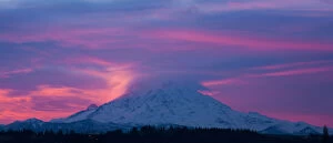 Mt. Rainier at sunrise, Washington, USA