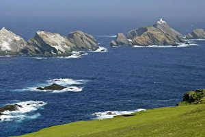 Images Dated 30th May 2007: Muckle Flugga lighthouse most northerly lighthouse of Great Britain