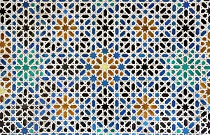 Decoration Gallery: Mudejar Tiles with their Moorish geometric patterns