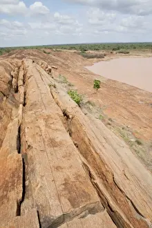 Tsavo Prints: Mudunda Rock - Tsavo East National Park - Kenya - Africa