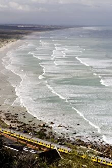 Images Dated 20th May 2012: Muizenberg Bay - beach and waves