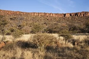 Images Dated 27th July 2009: Namibia - The red sandstone rocks of the Waterberg