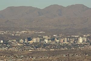 Images Dated 24th July 2009: Namibia - View of the capital Windhoek with