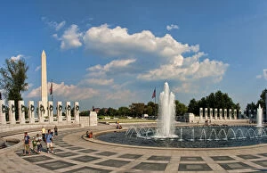 National WWII Memorial on the Mall in Washington