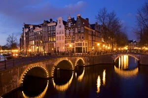 Netherlands, North Holland, Amsterdam canal