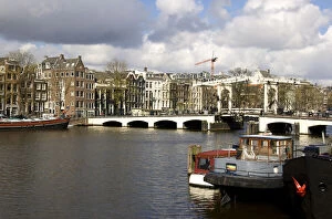 Netherlands, South Holland, Amsterdam, River