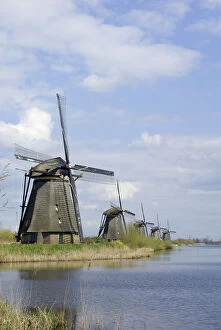 Netherlands, South Holland, Kinderdijk