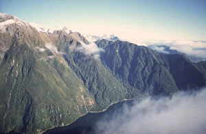 Images Dated 9th June 2010: New Zealand, Fiordland Coast near Milford
