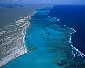 Ningaloo Reef aerial, Ningaloo Marine Park, Western Australia JPF44352