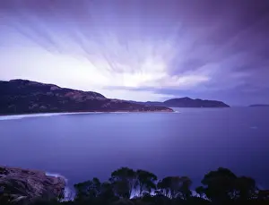 Sun Rays Prints: Norman Bay Norman Point Wilsons Promontory National Park, Victoria, Australia JLR04987