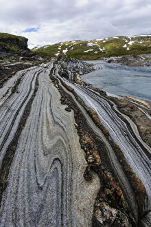 Norway. Folds and intrusions forming intricate