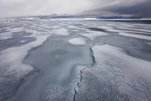 Norway, Svalbard, Nordaustlandet, Sea ice
