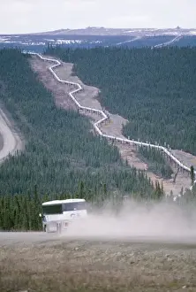 Pipe Prints: Oil Pipe Line Alaska