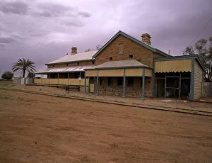 Old Ghan Railway station.Oodnadatta Track, South australia