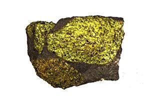 Olivine in basalt this material originated