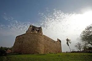 Fortresses Prints: Omani Fortress - built at the beginning of the 16th century - Kilwa Kisiwani is an ancient port city on th east african