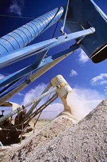 Mining Prints: Opal mining blower in use Coober Pedy, South Australia JLR05474