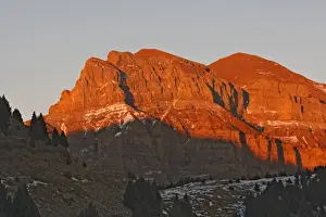 Ordesa Valley - with sun setting - Ordesa y Monte Perdido National Park - Pyrenees - Spain