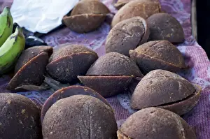 Sugar Prints: Palm sugar - Tomohon Market - N. Sulawesi - minahasa highlands